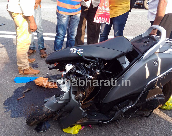 ಜೀಪು ಢಿಕ್ಕಿ: ದ್ವಿಚಕ್ರ ವಾಹನ ಸವಾರ ಮೃತ್ಯು